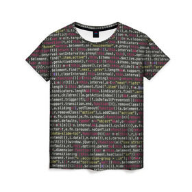 Женская футболка 3D с принтом Programming , Программирование в Кировске, 100% полиэфир ( синтетическое хлопкоподобное полотно) | прямой крой, круглый вырез горловины, длина до линии бедер | c | c++ и objective c | code | habr | java | javascript | php | programming | python | ruby | stackoverflow | this