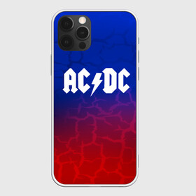 Чехол для iPhone 12 Pro с принтом AC/DC angel&devil в Кировске, силикон | область печати: задняя сторона чехла, без боковых панелей | ac dc | logo | music | pop | rock | usa | альтернатива | америка | металл | музыка | музыкальный | поп | рок