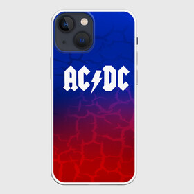 Чехол для iPhone 13 mini с принтом AC DC angeldevil в Кировске,  |  | ac dc | logo | music | pop | rock | usa | альтернатива | америка | металл | музыка | музыкальный | поп | рок