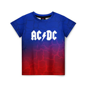 Детская футболка 3D с принтом AC/DC angel&devil в Кировске, 100% гипоаллергенный полиэфир | прямой крой, круглый вырез горловины, длина до линии бедер, чуть спущенное плечо, ткань немного тянется | ac dc | logo | music | pop | rock | usa | альтернатива | америка | металл | музыка | музыкальный | поп | рок