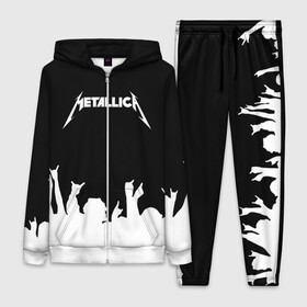 Женский костюм 3D с принтом Metallica в Кировске,  |  | metallica | группа | джеймс хэтфилд | кирк хэмметт | ларс ульрих | метал | металика | металлика | миталика | музыка | роберт трухильо | рок | трэш | трэшметал | хард | хардрок | хеви | хевиметал