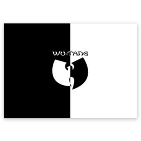 Поздравительная открытка с принтом Wu-Tang Clan в Кировске, 100% бумага | плотность бумаги 280 г/м2, матовая, на обратной стороне линовка и место для марки
 | Тематика изображения на принте: clan | ghostface killah | gza | raekwon | rap | the rza | wu tang | wutang | восточный | ву | вутан | вутанг | гангста | клан | реп | репак | рэп | тан | танг | хип хоп | хипхоп