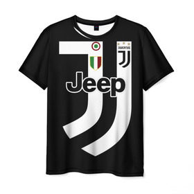 Мужская футболка 3D с принтом Juventus FIFA Edition в Кировске, 100% полиэфир | прямой крой, круглый вырез горловины, длина до линии бедер | champions | championship | collection | fifa | italy | jeep | juventus | league | seria a | италия | лига | серия а | фифа | чемпионов | ювентус