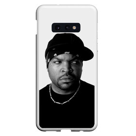 Чехол для Samsung S10E с принтом Ice Cube в Кировске, Силикон | Область печати: задняя сторона чехла, без боковых панелей | cube | hiphop | ice | legend | nwa | rap | рэп