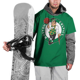 Накидка на куртку 3D с принтом Boston Celtics в Кировске, 100% полиэстер |  | Тематика изображения на принте: boston | boston celtics | celtics | nba | баскетбол | бостон | нба | селтикс
