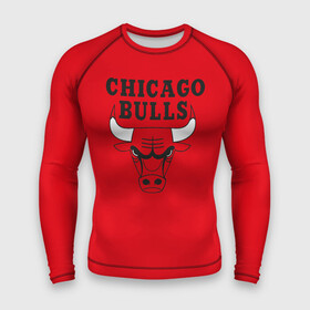 Мужской рашгард 3D с принтом Chicago Bulls в Кировске,  |  | bulls | chicago | chicago bulls | nba | баскетбол | буллз | нба | чикаго буллз