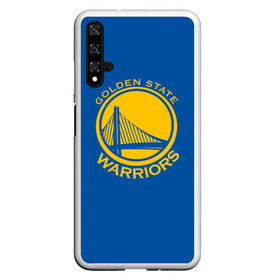 Чехол для Honor 20 с принтом Golden State Warriors в Кировске, Силикон | Область печати: задняя сторона чехла, без боковых панелей | golden state | golden state warriors | nba | warriors | баскетбол | голден стэйт | нба | уорриорз