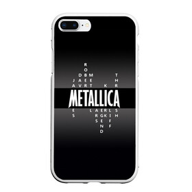 Чехол для iPhone 7Plus/8 Plus матовый с принтом Участники группы Metallica в Кировске, Силикон | Область печати: задняя сторона чехла, без боковых панелей | metallica | группа | джеймс хэтфилд | кирк хэмметт | ларс ульрих | метал | металика | металлика | миталика | музыка | роберт трухильо | рок | трэш | трэшметал | хард | хардрок | хеви | хевиметал