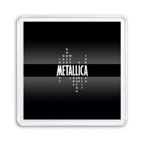 Магнит 55*55 с принтом Участники группы Metallica в Кировске, Пластик | Размер: 65*65 мм; Размер печати: 55*55 мм | metallica | группа | джеймс хэтфилд | кирк хэмметт | ларс ульрих | метал | металика | металлика | миталика | музыка | роберт трухильо | рок | трэш | трэшметал | хард | хардрок | хеви | хевиметал