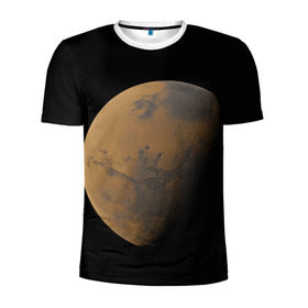 Мужская футболка 3D спортивная с принтом Марс в Кировске, 100% полиэстер с улучшенными характеристиками | приталенный силуэт, круглая горловина, широкие плечи, сужается к линии бедра | elon musk | space x | spacex | будущее | вселенная | вулкан | долина | илон маск | космические | космос | красная планета | кратер | маринер | марсиане | марсианин | небес | новый дом | путешествия | роскосмос