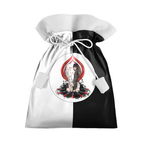 Подарочный 3D мешок с принтом Kurona & Nashiro (Tokyo Ghoul) в Кировске, 100% полиэстер | Размер: 29*39 см | Тематика изображения на принте: kurona yasuhisa | nashiro yasuhisa | курона ясухиса | наширо ясухиса