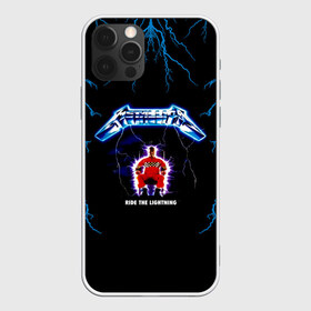 Чехол для iPhone 12 Pro Max с принтом Metallica ride the lightning в Кировске, Силикон |  | metallica | группа | джеймс хэтфилд | кирк хэмметт | ларс ульрих | метал | металика | металлика | миталика | музыка | роберт трухильо | рок | трэш | трэшметал | хард | хардрок | хеви | хевиметал