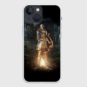 Чехол для iPhone 13 mini с принтом Dark Souls в Кировске,  |  | dark | souls | дракон | души | игра | лордран | темные
