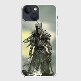 Чехол для iPhone 13 mini с принтом Dark Souls в Кировске,  |  | dark | souls | дракон | души | игра | лордран | темные