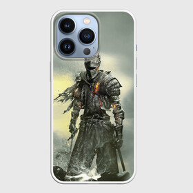 Чехол для iPhone 13 Pro с принтом Dark Souls в Кировске,  |  | dark | souls | дракон | души | игра | лордран | темные