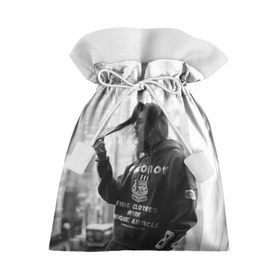 Подарочный 3D мешок с принтом Дуа Липа в Кировске, 100% полиэстер | Размер: 29*39 см | dua lipa | дуа липа