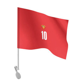 Флаг для автомобиля с принтом Движение вверх в Кировске, 100% полиэстер | Размер: 30*21 см | мюнхен | олимпиада 1972 | сборная ссср форма