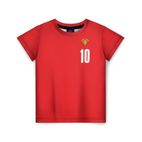 Детская футболка 3D с принтом Сборная СССР по баскетболу в Кировске, 100% гипоаллергенный полиэфир | прямой крой, круглый вырез горловины, длина до линии бедер, чуть спущенное плечо, ткань немного тянется | 1972 | движение вверх | мюнхен | олимпиада