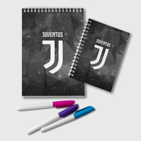 Блокнот с принтом Juventus Cosmos в Кировске, 100% бумага | 48 листов, плотность листов — 60 г/м2, плотность картонной обложки — 250 г/м2. Листы скреплены удобной пружинной спиралью. Цвет линий — светло-серый
 | Тематика изображения на принте: football | italia | juve | juventus | logo | sport | арт | италия | лига | лого | спорт | текстура | фк | футбол | футбольный клуб | эмблема | ювентус