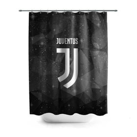 Штора 3D для ванной с принтом Juventus Cosmos в Кировске, 100% полиэстер | плотность материала — 100 г/м2. Стандартный размер — 146 см х 180 см. По верхнему краю — пластиковые люверсы для креплений. В комплекте 10 пластиковых колец | football | italia | juve | juventus | logo | sport | арт | италия | лига | лого | спорт | текстура | фк | футбол | футбольный клуб | эмблема | ювентус