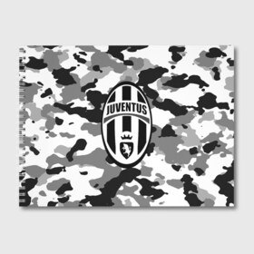 Альбом для рисования с принтом FC Juventus Camouflage в Кировске, 100% бумага
 | матовая бумага, плотность 200 мг. | Тематика изображения на принте: football | italia | juve | juventus | logo | sport | арт | италия | лига | лого | спорт | текстура | фк | футбол | футбольный клуб | эмблема | ювентус