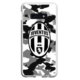 Чехол для Samsung S10E с принтом FC Juventus Camouflage в Кировске, Силикон | Область печати: задняя сторона чехла, без боковых панелей | football | italia | juve | juventus | logo | sport | арт | италия | лига | лого | спорт | текстура | фк | футбол | футбольный клуб | эмблема | ювентус