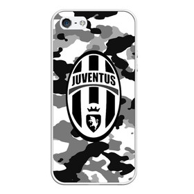 Чехол для iPhone 5/5S матовый с принтом FC Juventus Camouflage в Кировске, Силикон | Область печати: задняя сторона чехла, без боковых панелей | football | italia | juve | juventus | logo | sport | арт | италия | лига | лого | спорт | текстура | фк | футбол | футбольный клуб | эмблема | ювентус