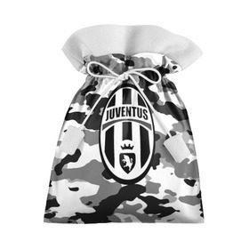 Подарочный 3D мешок с принтом FC Juventus Camouflage в Кировске, 100% полиэстер | Размер: 29*39 см | football | italia | juve | juventus | logo | sport | арт | италия | лига | лого | спорт | текстура | фк | футбол | футбольный клуб | эмблема | ювентус