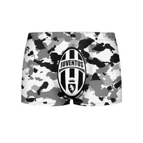 Мужские трусы 3D с принтом FC Juventus Camouflage в Кировске, 50% хлопок, 50% полиэстер | классическая посадка, на поясе мягкая тканевая резинка | Тематика изображения на принте: football | italia | juve | juventus | logo | sport | арт | италия | лига | лого | спорт | текстура | фк | футбол | футбольный клуб | эмблема | ювентус