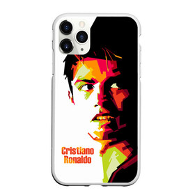 Чехол для iPhone 11 Pro матовый с принтом Cristiano Ronaldo в Кировске, Силикон |  | real madrid | криштиану | реал мадрид | роналду