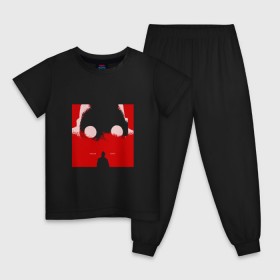 Детская пижама хлопок с принтом Крот в Кировске, 100% хлопок |  брюки и футболка прямого кроя, без карманов, на брюках мягкая резинка на поясе и по низу штанин
 | rap | дмитрий кузнецов | рэп | рэпер | хаски