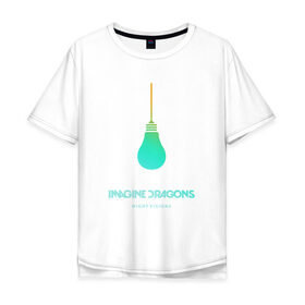 Мужская футболка хлопок Oversize с принтом Imagine Dragons в Кировске, 100% хлопок | свободный крой, круглый ворот, “спинка” длиннее передней части | dragons | imagine | альтернативный | американская | арена | бэн макки | группа | драгонс | дэн платцман | дэн рейнольдс | имеджин | инди | индирок | поп | рок | уэйн сермон | электроник