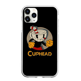 Чехол для iPhone 11 Pro Max матовый с принтом Cuphead в Кировске, Силикон |  | cuphead | капхед | компьтерная игра