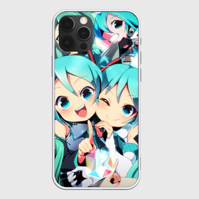 Чехол для iPhone 12 Pro с принтом Vocaloid в Кировске, силикон | область печати: задняя сторона чехла, без боковых панелей | anime | hatsune miku | vocaloid | аниме | вокалоид | мику хатсуне