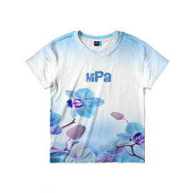 Детская футболка 3D с принтом Ира в Кировске, 100% гипоаллергенный полиэфир | прямой крой, круглый вырез горловины, длина до линии бедер, чуть спущенное плечо, ткань немного тянется | flower | name | spring | букет | весна | имена | имя | ира | природа | узор | цветочный | цветы