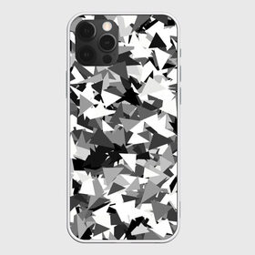 Чехол для iPhone 12 Pro Max с принтом Городской серый камуфляж в Кировске, Силикон |  | армия | геометрический | геометрия | маскировка | милитари | паттерн | текстура | треугольники | чернобелый