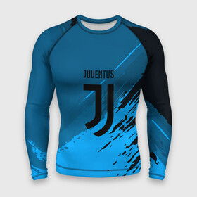 Мужской рашгард 3D с принтом FC Juventus abstract style в Кировске,  |  | football | soccer | ювентус