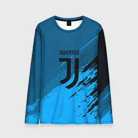 Мужской лонгслив 3D с принтом FC Juventus abstract style в Кировске, 100% полиэстер | длинные рукава, круглый вырез горловины, полуприлегающий силуэт | football | soccer | ювентус