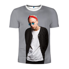 Мужская футболка 3D спортивная с принтом T-Fest в Кировске, 100% полиэстер с улучшенными характеристиками | приталенный силуэт, круглая горловина, широкие плечи, сужается к линии бедра | tfest | ти | тифест | фест