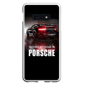 Чехол для Samsung S10E с принтом Porsche GTstreet R в Кировске, Силикон | Область печати: задняя сторона чехла, без боковых панелей | auto | porsche 911 | turbo s | авто | автомобиль | машина | спорткар | суперкар | тачка