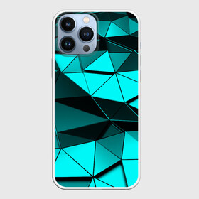 Чехол для iPhone 13 Pro Max с принтом Metalic collection в Кировске,  |  | Тематика изображения на принте: abstraction | geometry | polygon | абстракция | геометрия | грань | краски | кубик | кубики | линии | мозаика | полигон | разноцветные | ребро | текстура | тени | узор