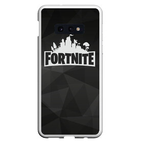 Чехол для Samsung S10E с принтом Fortnite Black Abstract в Кировске, Силикон | Область печати: задняя сторона чехла, без боковых панелей | Тематика изображения на принте: 99 problem | 99 problems | abstract | battle | black | fortnite | heroes | royale | survival | абстракция | битва | королевская | королей | фартнайт | фортнайт | фортнит | черная