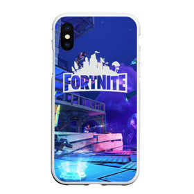 Чехол для iPhone XS Max матовый с принтом Fortnite в Кировске, Силикон | Область печати: задняя сторона чехла, без боковых панелей | Тематика изображения на принте: 99 problem | 99 problems | abstract | battle | black | fortnite | heroes | royale | survival | абстракция | битва | королевская | королей | фартнайт | фортнайт | фортнит | черная