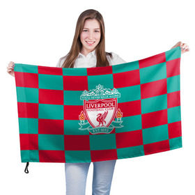 Флаг 3D с принтом ФК Ливерпуль в Кировске, 100% полиэстер | плотность ткани — 95 г/м2, размер — 67 х 109 см. Принт наносится с одной стороны | england | fc | англия | ливерпуль | фк