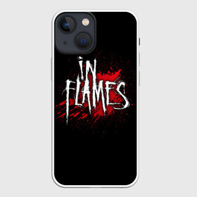 Чехол для iPhone 13 mini с принтом In Flames в Кировске,  |  | band | blood | in flames | metal | music | rock | атрибутика | группа | кровь | метал | музыка | рок