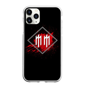 Чехол для iPhone 11 Pro Max матовый с принтом Marilyn Manson в Кировске, Силикон |  | band | blood | marilyn manson | metal | music | rock | атрибутика | группа | кровь | метал | музыка | рок