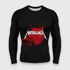 Мужской рашгард 3D с принтом Metallica в Кировске,  |  | Тематика изображения на принте: band | blood | metal | metallica | music | rock | атрибутика | группа | кровь | метал | музыка | рок