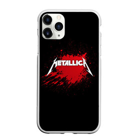 Чехол для iPhone 11 Pro Max матовый с принтом Metallica в Кировске, Силикон |  | Тематика изображения на принте: band | blood | metal | metallica | music | rock | атрибутика | группа | кровь | метал | музыка | рок