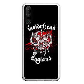 Чехол для Honor P30 с принтом Motorhead в Кировске, Силикон | Область печати: задняя сторона чехла, без боковых панелей | band | blood | metal | motorhead | music | rock | атрибутика | группа | кровь | метал | музыка | рок