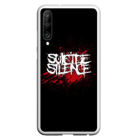 Чехол для Honor P30 с принтом Suicide Silence в Кировске, Силикон | Область печати: задняя сторона чехла, без боковых панелей | band | blood | metal | music | rock | suicide silence | атрибутика | группа | кровь | метал | музыка | рок